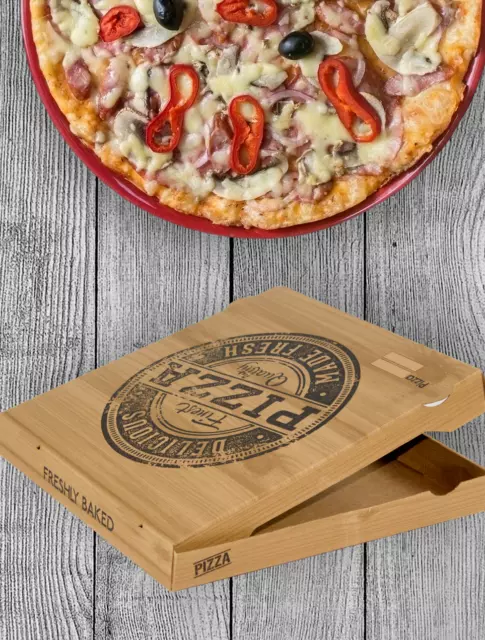 Boîtes de Carton à Pizza Modèle " Francia " Force Divers. Tailles 100 Pcs Boîte