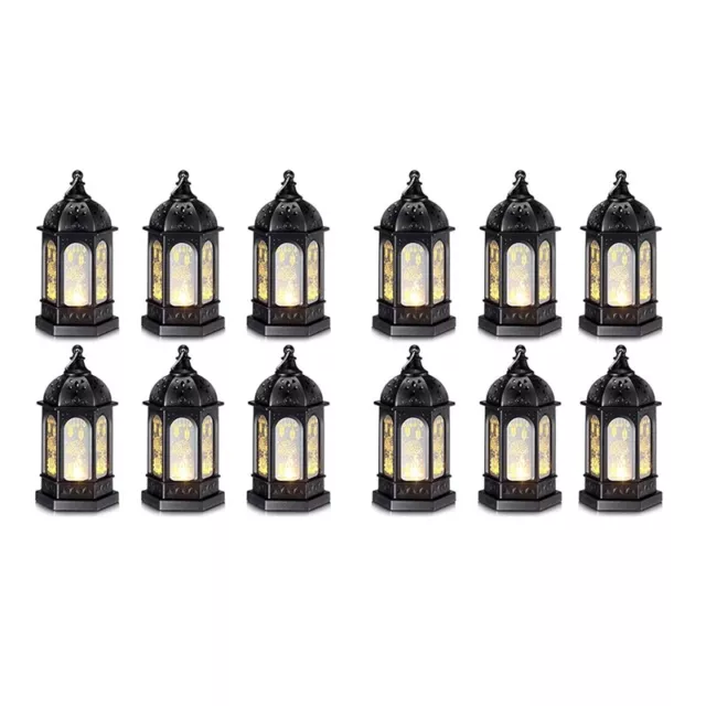 12 pz Candela Ramadan Mubarak LED Eid Mubarak Luci Stellari Marocchine 5051