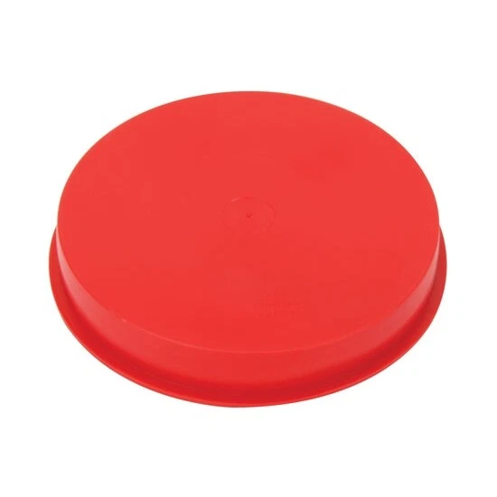 Aero Race Wheels 54-300004 Red 7 Inch OD Mud Buster Center Wheel Plug