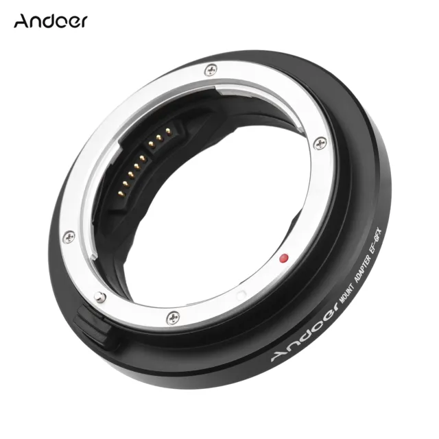 Andoer EF-GFX Camera Lens Adapter Ring for Canon EF-mount Lens to FujiFilm New 2