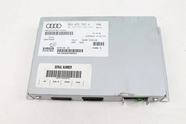 2008 VW RABBIT - Sirius Satellite Radio Control Module 8E0035593H