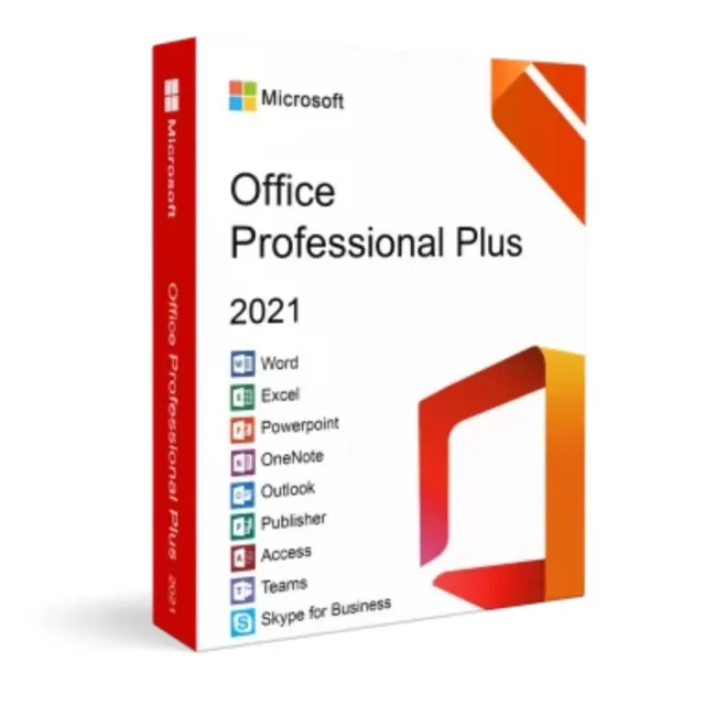 Micrososoft Office 2021 ProPlus Windows - Retail CD Key