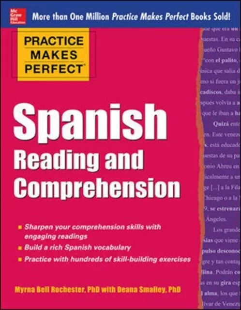 Practice Makes Perfect Spanish Reading and Comprehension - Free Tracked Delivery