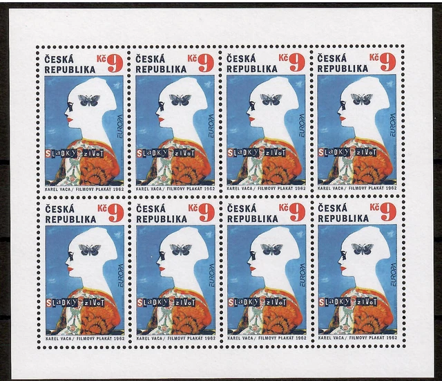 Tschechische Republik 2003 - Mi. 354 "Europa/Cept" im Kleinbogen postfrisch