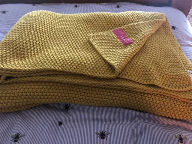 JOULES MOSS STITCH Throw 50.00 PicClick UK
