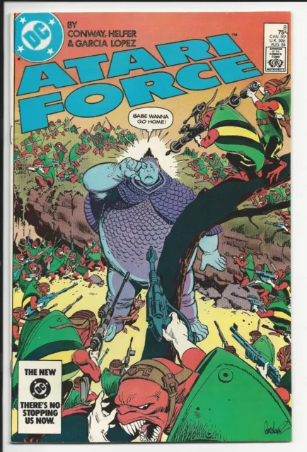 Atari Force #8 VF/NM 9.0 White Pages (1984 Series)