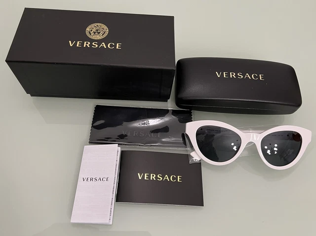Versace sales occhiali bianchi