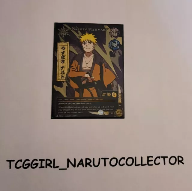 Iruka Umino - PR-008R - 1st Edition FOIL Promo Cards NM - Naruto CCG RARE  FOIL