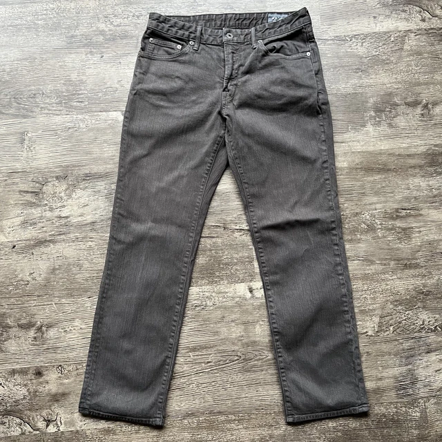 Bonobos Travel Jean Mens 32x30 Chocolate Straight Fit Stretch
