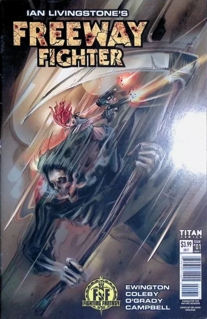 Fighting Fantasy - Freeway Fighter Comic 1C - A/A/A