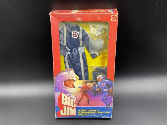 Vintage MATTEL BIG JIM ALL TERRAIN   Adventure Set Action figure MIB 1984