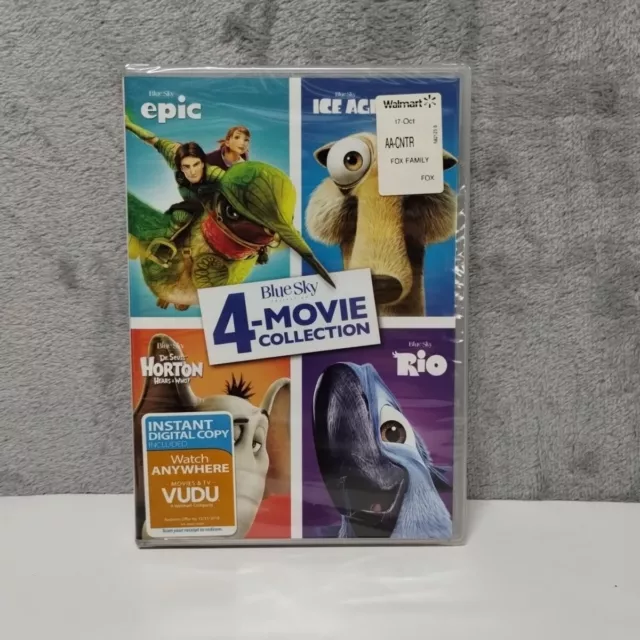 Blue Sky 4-Movie Collection: Epic, Ice Age, Rio & Horton Hears A Who!