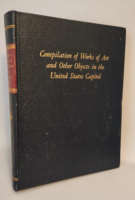 JOHN M. SLACK, JR. (d.) SIGNED BOOK "COMP. OF WORKS OF ART...US CAPITOL" HC COA
