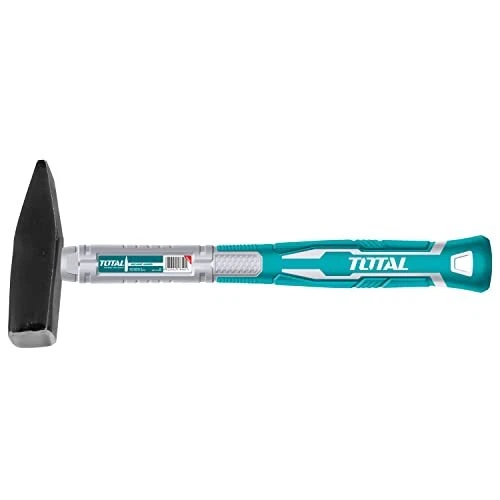 Total Tools - Marteau mécanique | Poids de 200 gr | Tête en acier forgé | Pro...