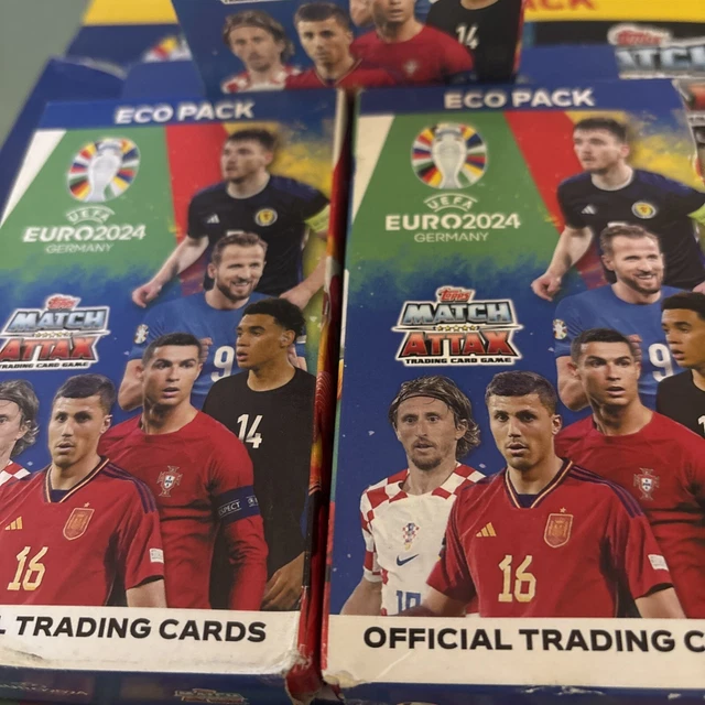 Official Euro Match Attax 2024 Eco Pack
