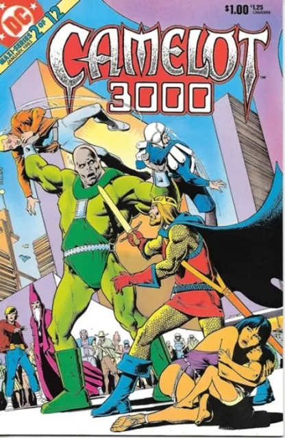 Camelot 3000 Comic Book #2 DC Comics 1983 VERY FINE/NEAR MINT NEW UNREAD