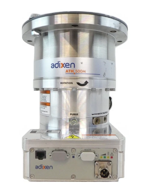 ATH 500M Adixen Vacuum V14621B0 Turbomolecular Pump Turbo DN160 Tested Working