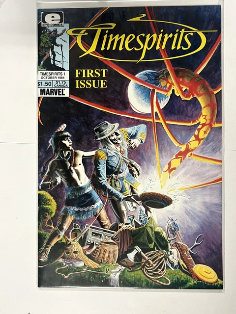 Timespirits #1 Comic Book Epic Marvel 1985 | Combined Shipping B&B
