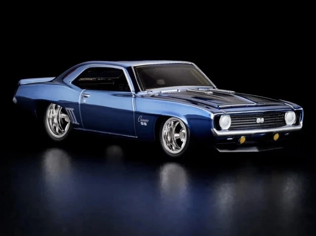 RLC EXCLUSIVE 1969 Chevy Camaro SS Spectra flame Steel Blue *Pre Sale