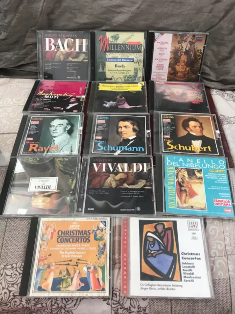 CD MUSICALI autori vari classica sacra organo cembalo coro orchestra lotto stock