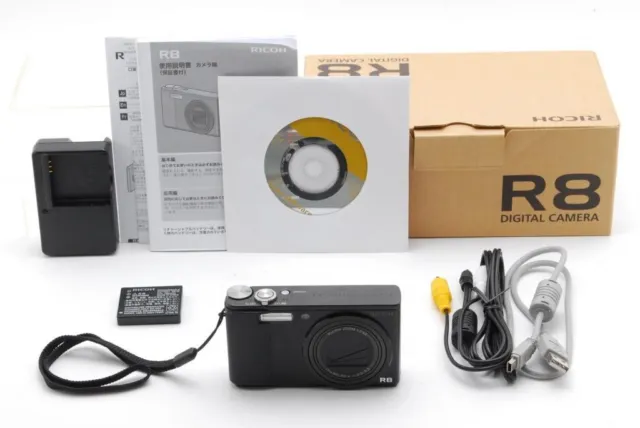 [NEAR MINT] RICOH R8 10.0MP CCD Compact Digital Camera From JAPAN