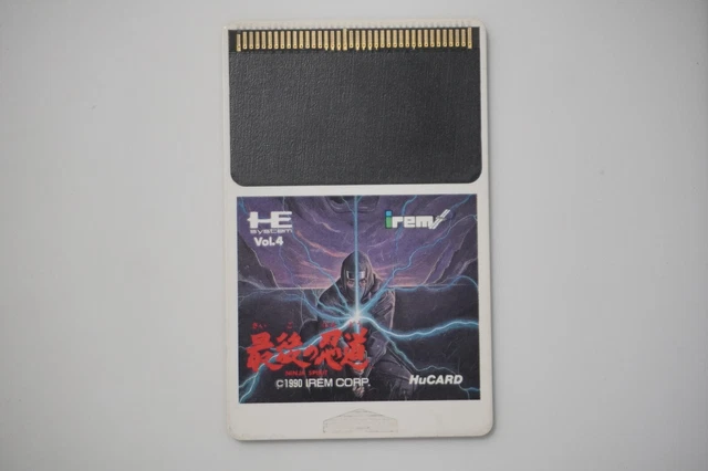 SHINOBI PC Engine Hu-Card NEC Import Japan CMK