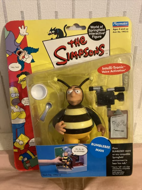 BNIB PLAYMATES THE SIMPSONS  SERIES 5 Bumblebee Man World Of Springfield.