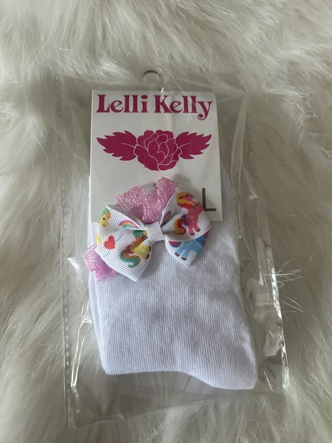 Lelli kelly discount socks pom pom