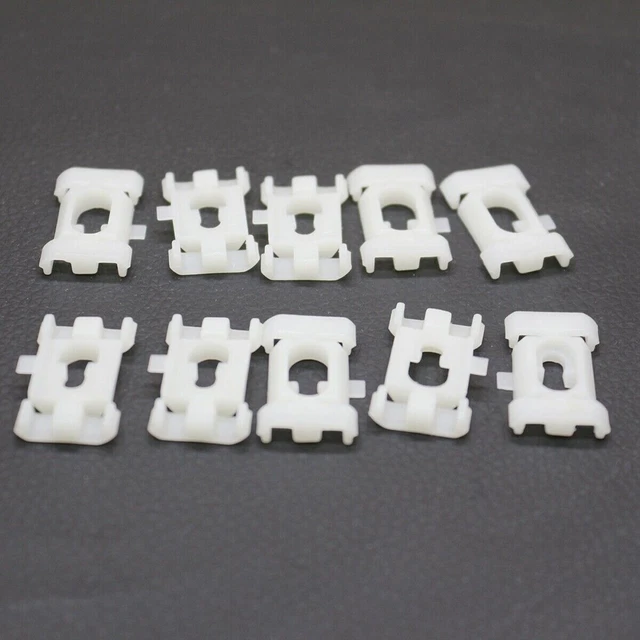 Lot De 50 Clips De Fixation Pour Garniture De Toit - Universel - Neuf - Chine