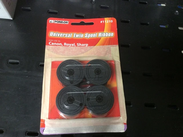 Porelon 11210 Black/Red Calculator Twin Spool Ribbon