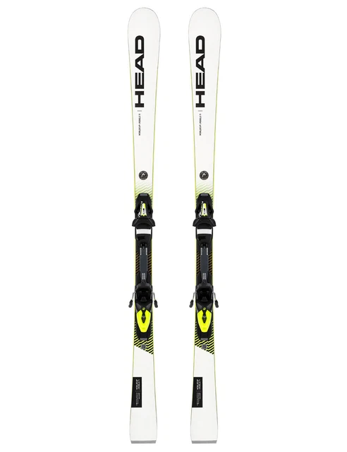HEAD WORLDCUP I.REBELS Ti + TYROLIA PR 10 Slalom skis Rennski Ski SportSki 2022