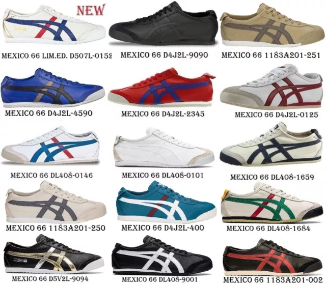 Chaussures Asics Onitsuka tiger mexico 66 Basket Cuir THL408 Mexique Homme Femme