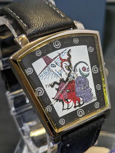 Nightmare Before Christmas Vintage Timex Watch Lock Shock Barrel1 1993 CIB box