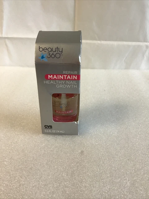 Beauty 360 Repair MANTENER Crecimiento Saludable de Uñas 0,5 oz - Nuevo