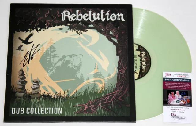 Eric Rachmany Signed Rebelution Dub Collection Lp Vinyl Record Autograph Jsa Coa