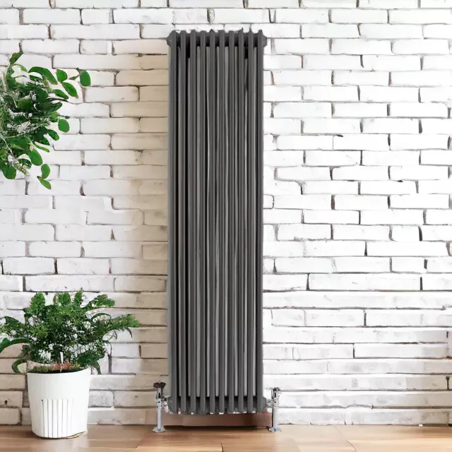 Traditional 2 3 Column Radiator Horizontal Vertical Central Heating Rads Stylish 3