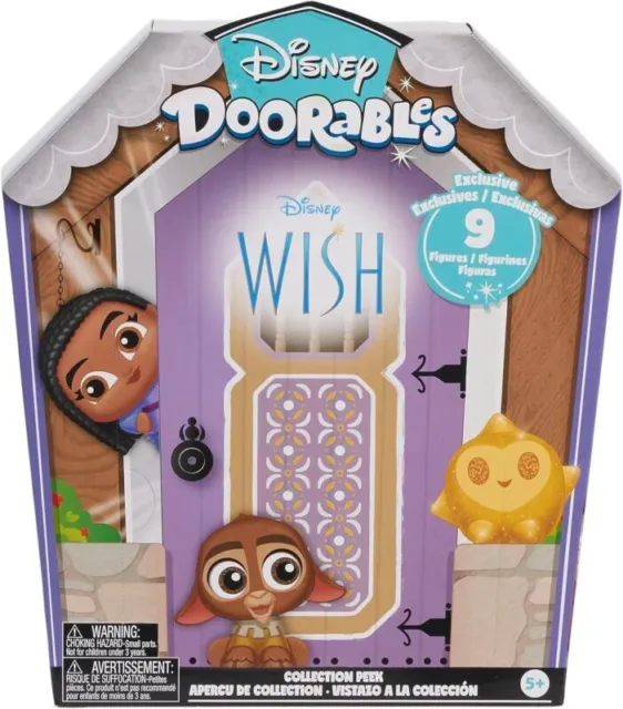 Doorables Disney Wish Collector Peek Brand New