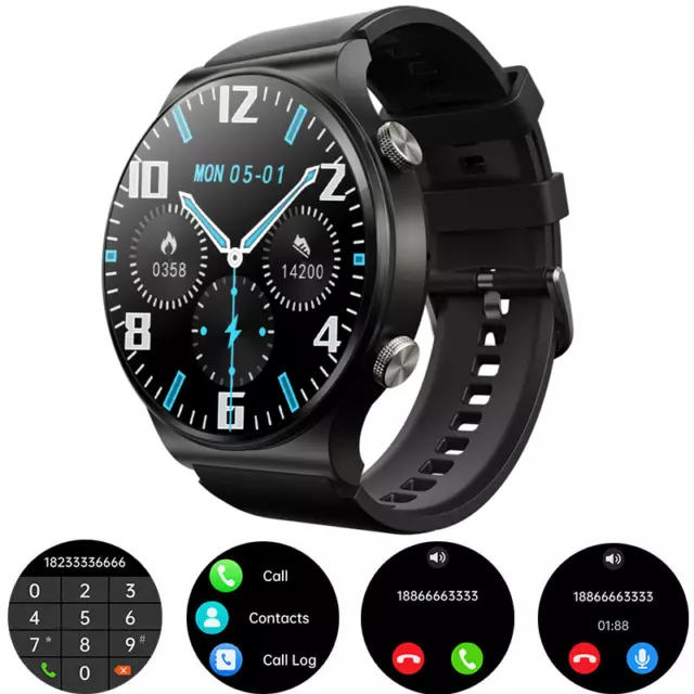 Blackview Smart Watch Bluetooth Call Sport Heart Rate Fitness Tracker Waterproof