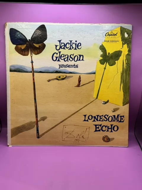 Jackie Gleason Presents Lonesome Echo 1955 LP W627- Salvador Dali Cover - VG+/VG