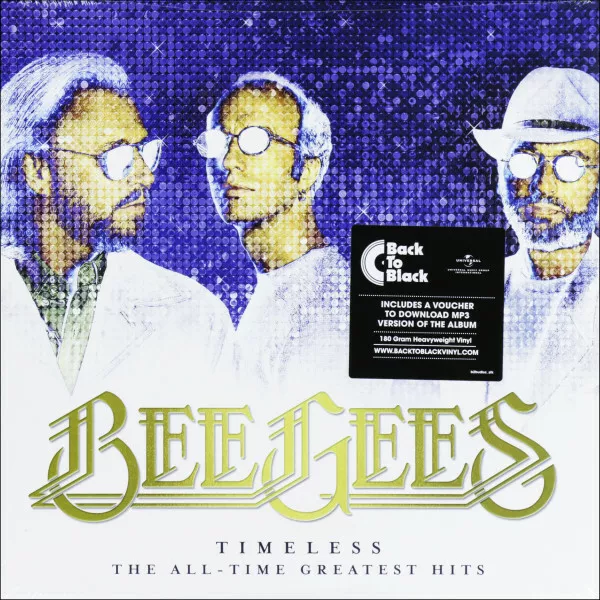 Bee Gees Timeless Time All Time Greatest Hits Doppio Vinile Lp 180 Grammi