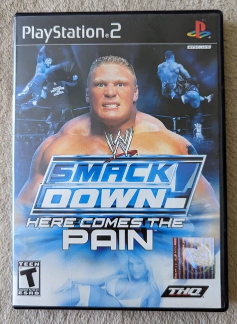WWE SmackDown Here Comes the Pain (Sony PlayStation 2, 2003) - CIB, tested