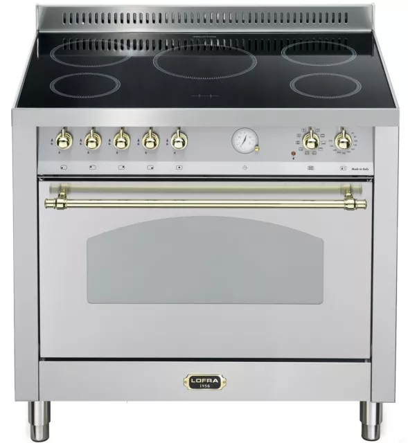 LOFRA - DOLCEVITA INDUKTION - SINGLE OVEN 90cm - RSG 96 MFT/ 5 I- Stainless -