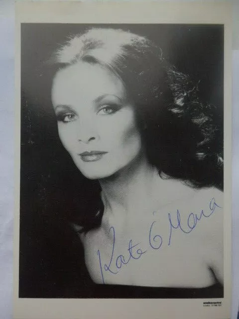 Kate  O'mara  -  Hammer Horror  - Actress   -  Autographed   Photo