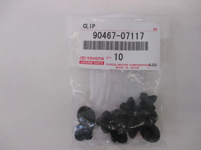 LEXUS OEM FACTORY ROCKER MOULDING CLIPS X6 90467-08180