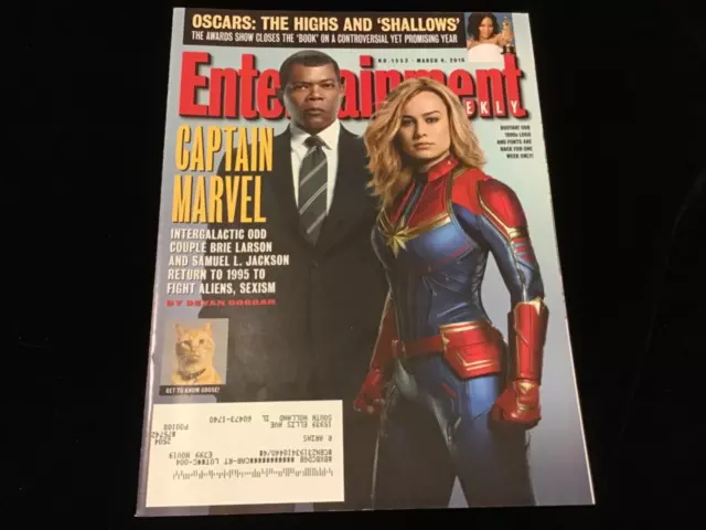 Entertainment Weekly Magazine March 8, 2019 Captain Marvel, Oscars Review