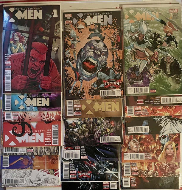 Marvel Comics 2015 Extraordinary X-Men 1-20 Complete Series Lot Annual