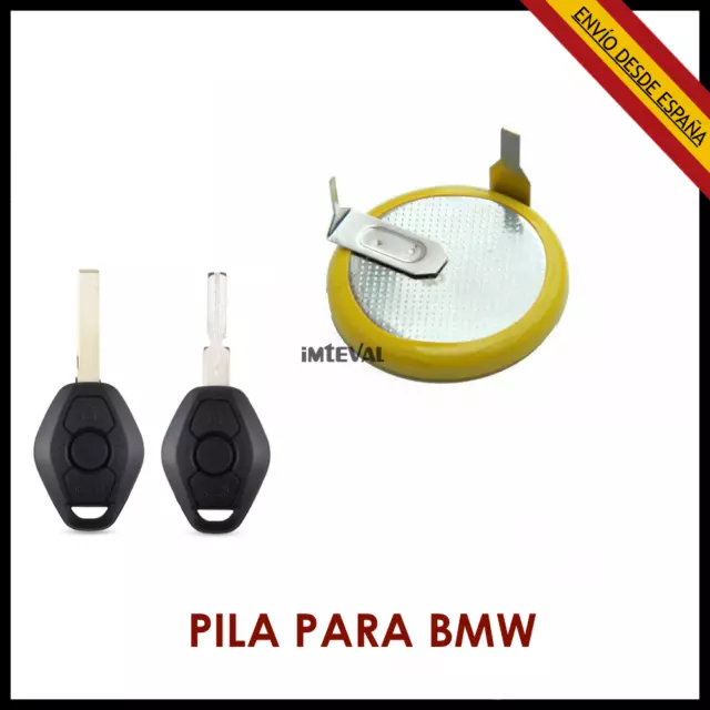 BATERIA PILA para llave bmw BMW E39 E46 E49 E60 E90 M3 M5 X3 X5 320 330 LIR2025