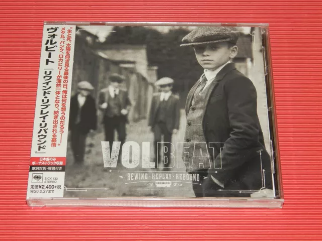 4Bt 2019 Volbeat Rewind Replay Rebound With Bonus Tracks  Japan Cd