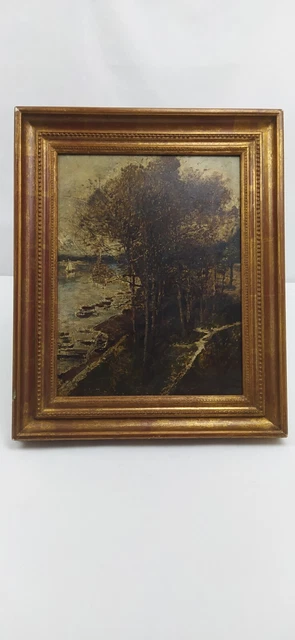 ANCIEN TABLEAU SIGNÉ EUR 30,00 - PicClick FR