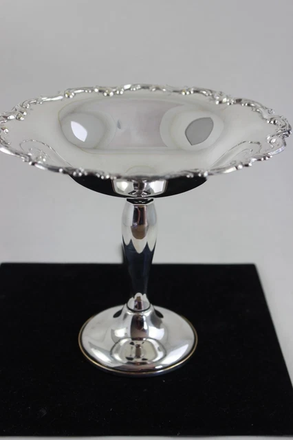 Antique Vintage Harmony House Silverplate Gorham Footed Serving Dish